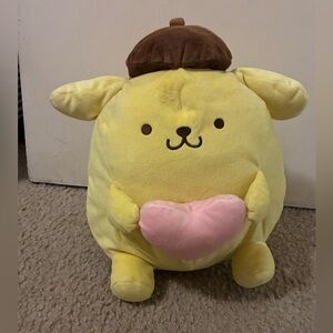 NWT Pompompurin Heart Plush